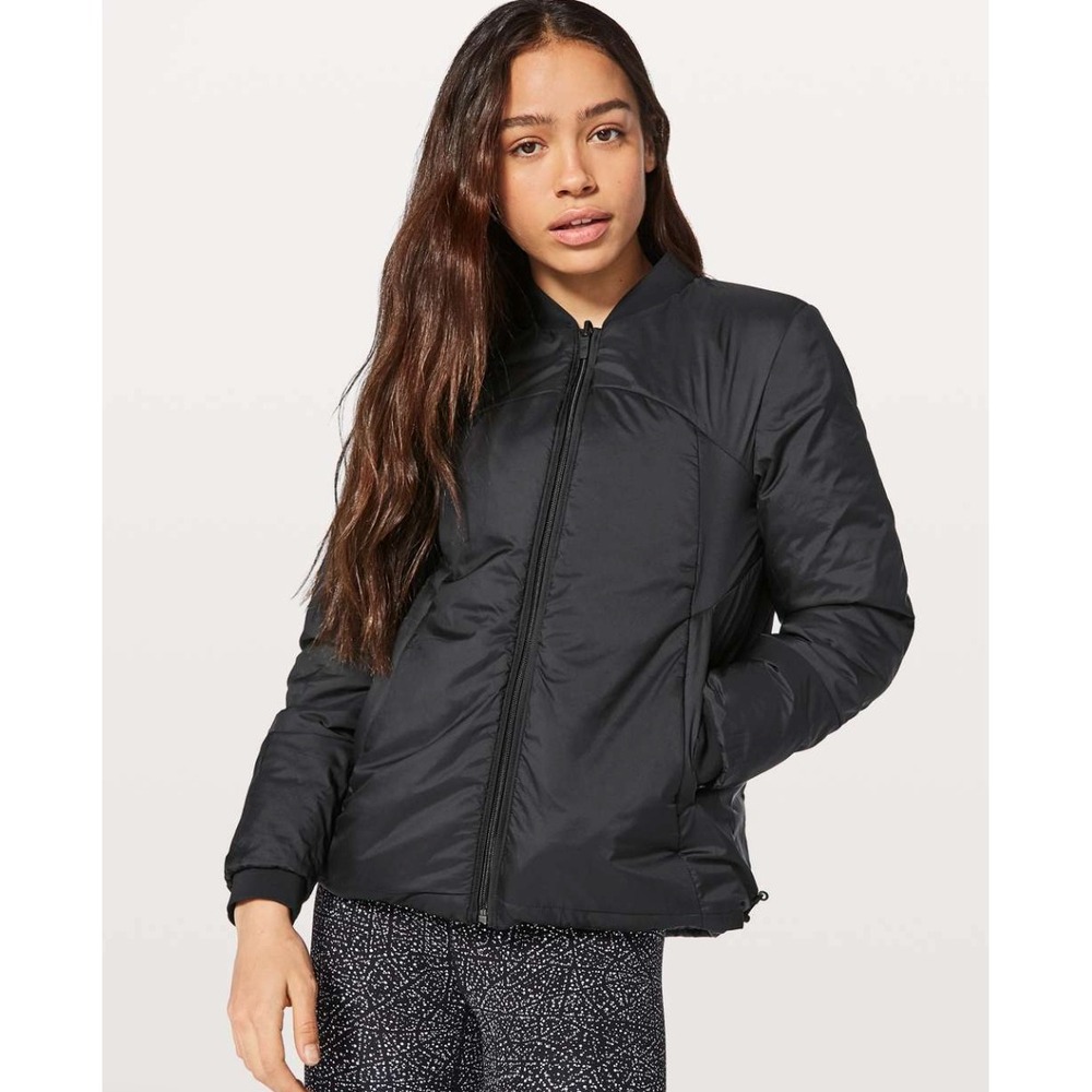 Lululemon Weightless Wunder Jacket Black Goose Down Puffer Women Size 10 Quilted - Picture 13 of 13